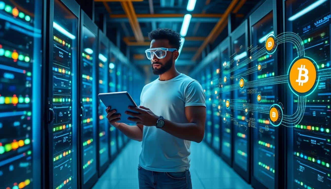 découvrez le fonctionnement du minage de bitcoin expliqué de façon simple et accessible, pour mieux comprendre comment sont créés les bitcoins et sécurisée la blockchain.